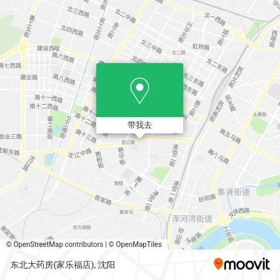 东北大药房(家乐福店)地图