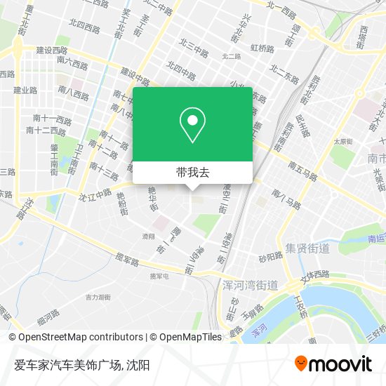爱车家汽车美饰广场地图