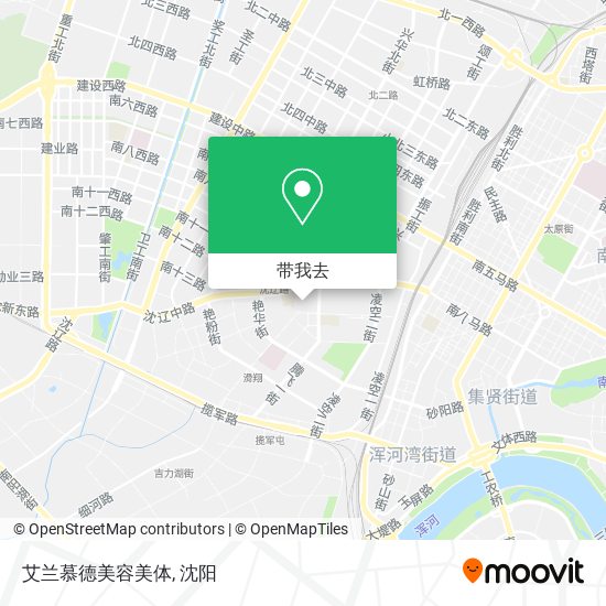 艾兰慕德美容美体地图