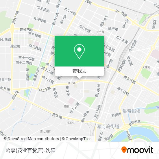 哈森(茂业百货店)地图