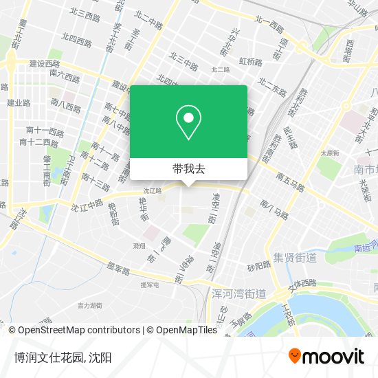 博润文仕花园地图