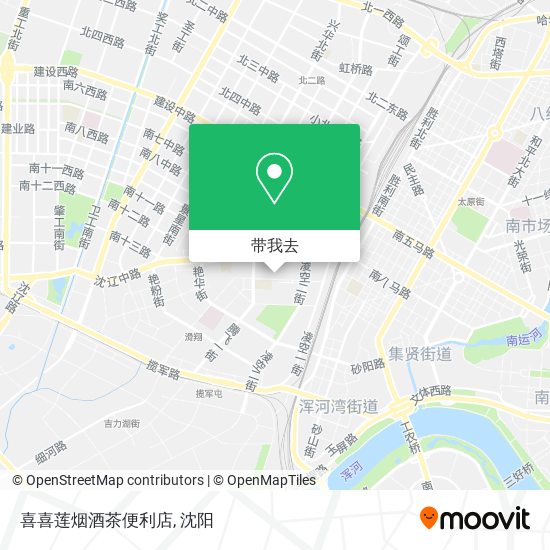 喜喜莲烟酒茶便利店地图