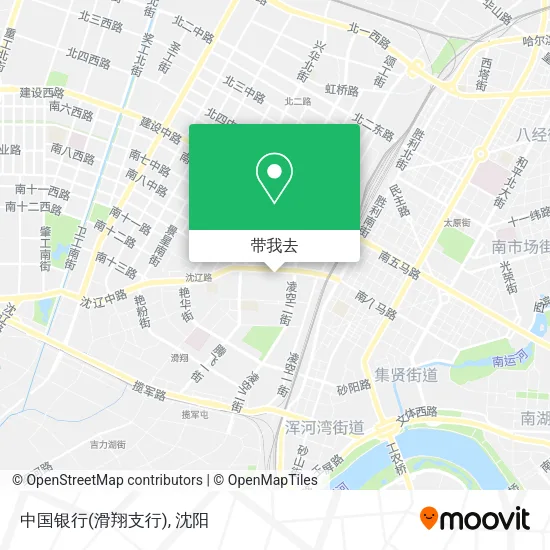 中国银行(滑翔支行)地图