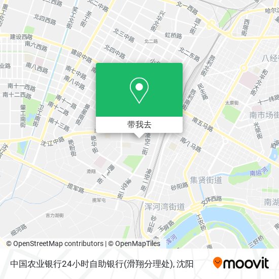 中国农业银行24小时自助银行(滑翔分理处)地图