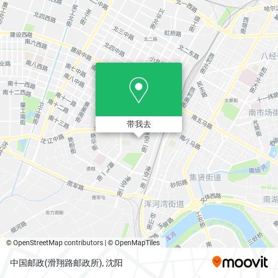 中国邮政(滑翔路邮政所)地图