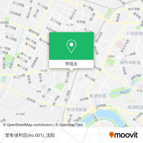 爱客便利店(no.001)地图