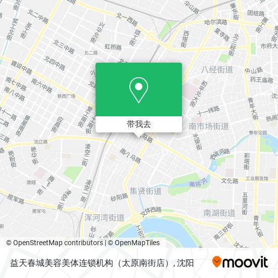 益天春城美容美体连锁机构（太原南街店）地图