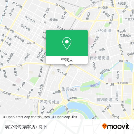 满宝馄饨(满客店)地图