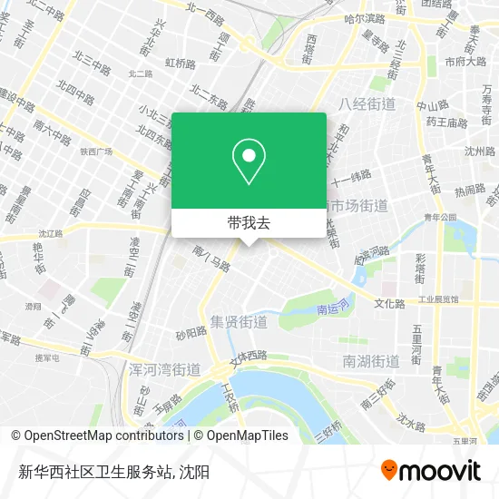 新华西社区卫生服务站地图