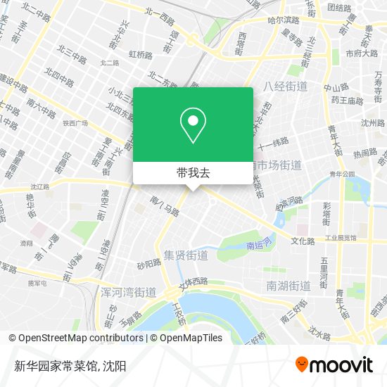 新华园家常菜馆地图