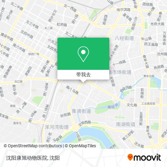 沈阳康旭动物医院地图