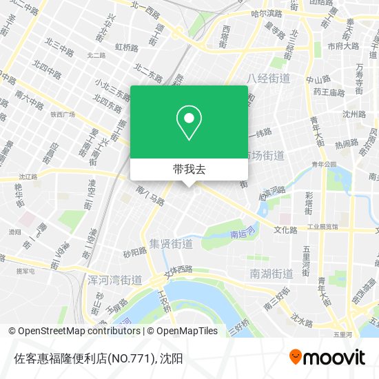 佐客惠福隆便利店(NO.771)地图