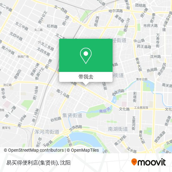 易买得便利店(集贤街)地图
