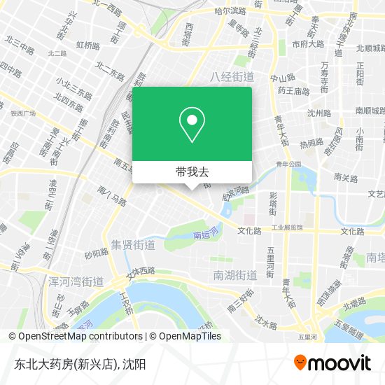 东北大药房(新兴店)地图