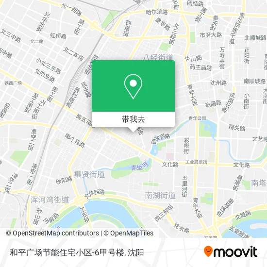 和平广场节能住宅小区-6甲号楼地图