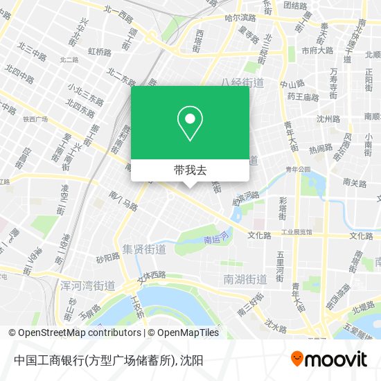 中国工商银行(方型广场储蓄所)地图