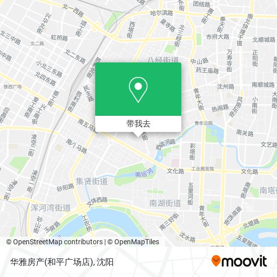 华雅房产(和平广场店)地图