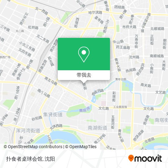 扑食者桌球会馆地图