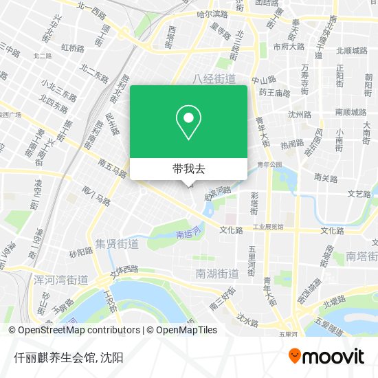 仟丽麒养生会馆地图