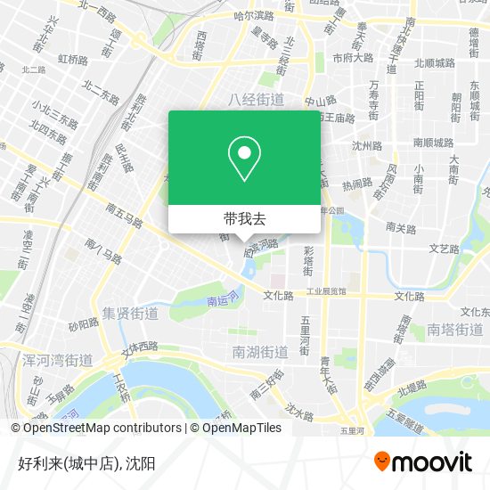 好利来(城中店)地图
