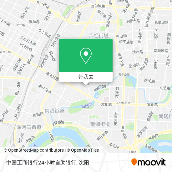 中国工商银行24小时自助银行地图