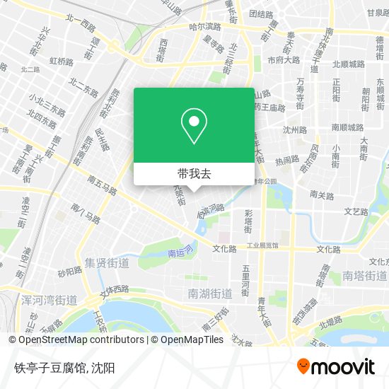 铁亭子豆腐馆地图