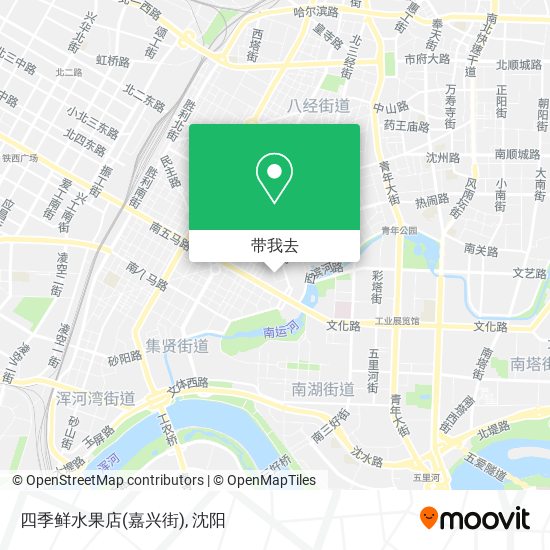 四季鲜水果店(嘉兴街)地图