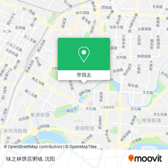 味之林饼店粥铺地图