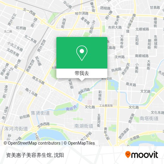 资美惠子美容养生馆地图