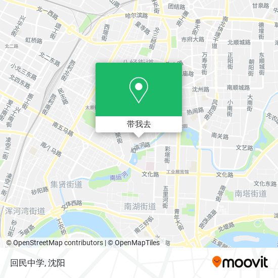 回民中学地图