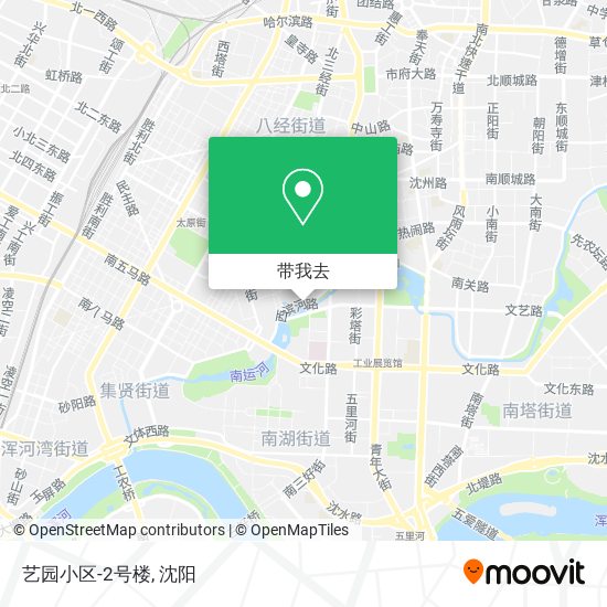 艺园小区-2号楼地图