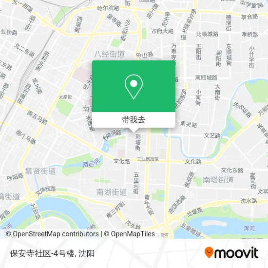 保安寺社区-4号楼地图