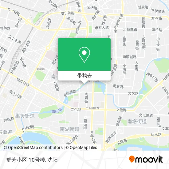 群芳小区-10号楼地图