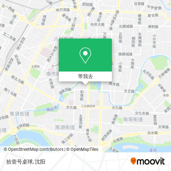拾壹号桌球地图