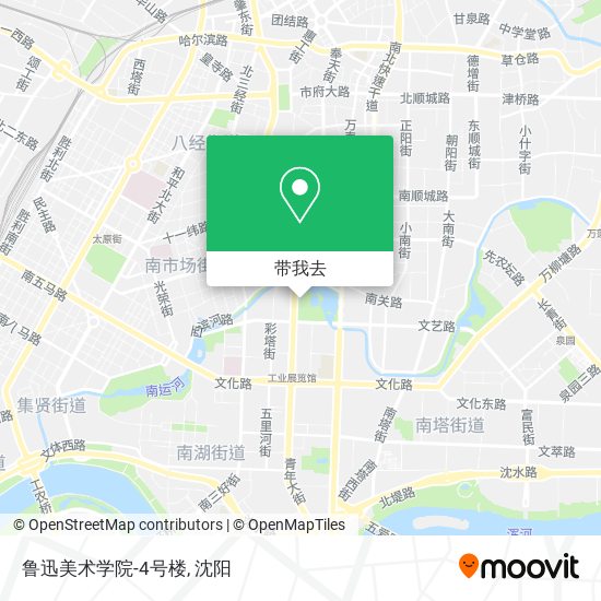 鲁迅美术学院-4号楼地图