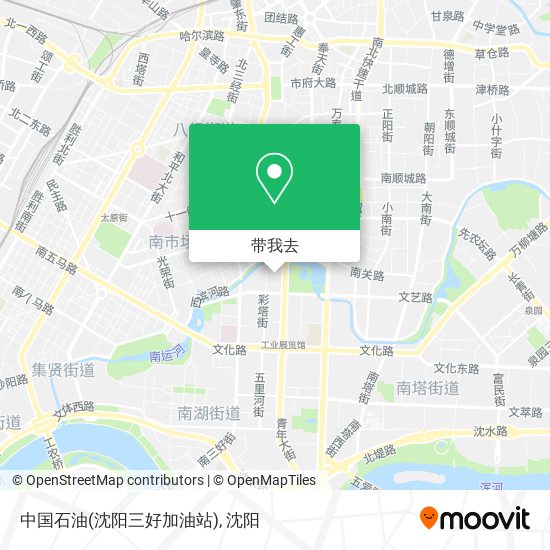 中国石油(沈阳三好加油站)地图
