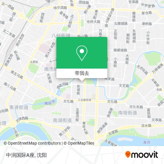 中润国际A座地图