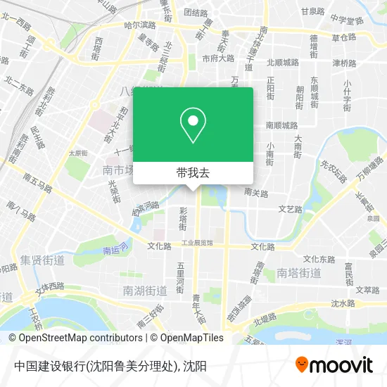 中国建设银行(沈阳鲁美分理处)地图