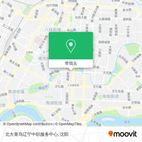 北大青鸟辽宁中职服务中心地图