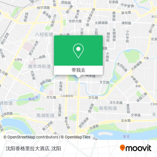 沈阳香格里拉大酒店地图