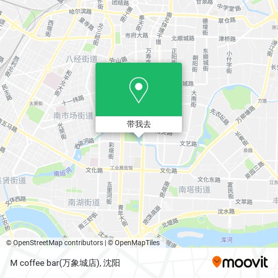 M coffee bar(万象城店)地图