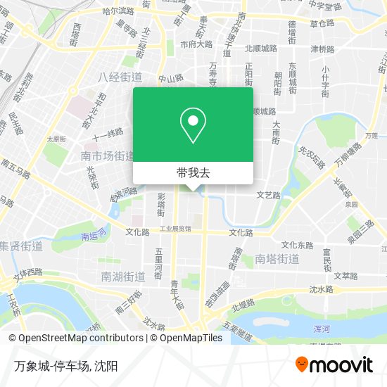 万象城-停车场地图