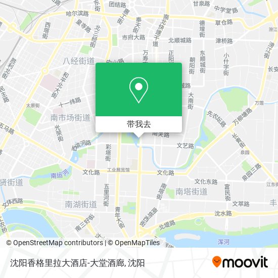 沈阳香格里拉大酒店-大堂酒廊地图