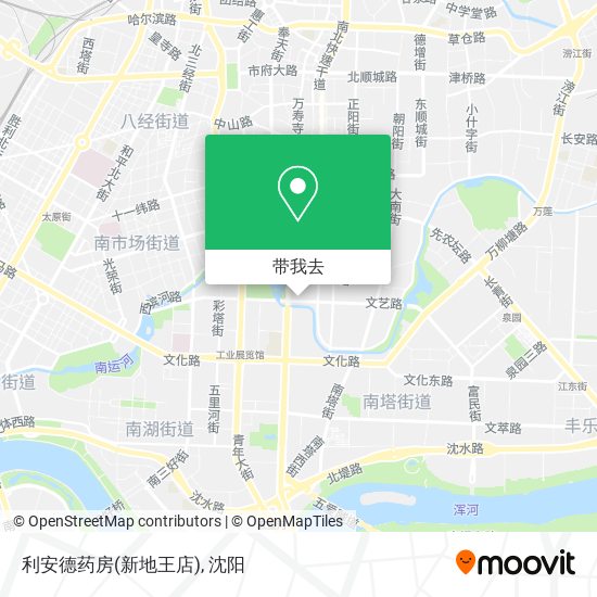 利安德药房(新地王店)地图