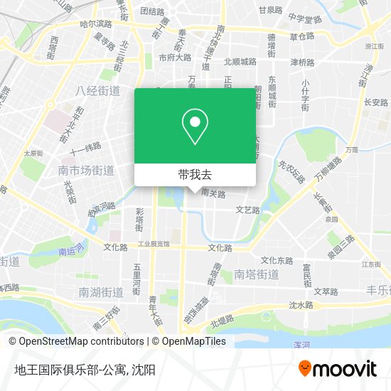 地王国际俱乐部-公寓地图
