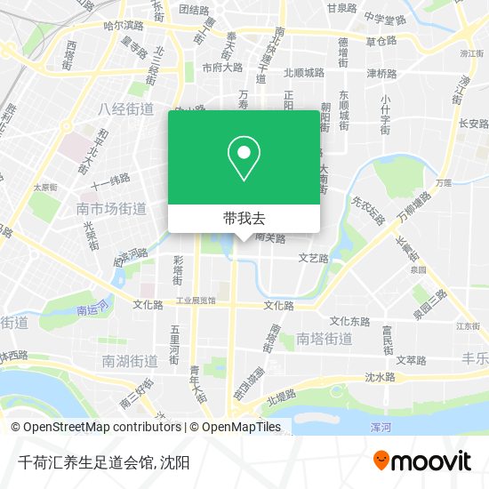千荷汇养生足道会馆地图