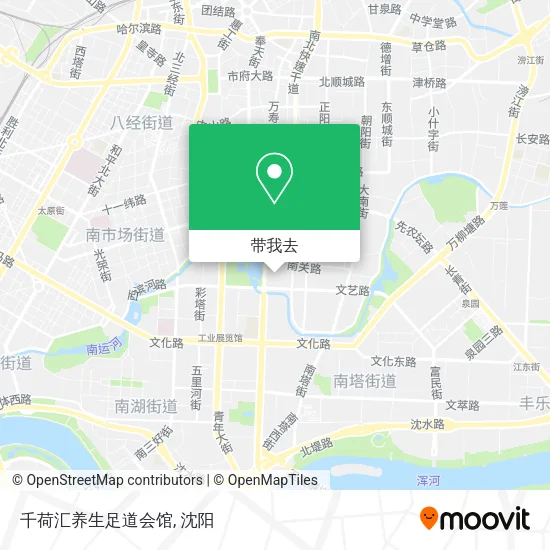 千荷汇养生足道会馆地图