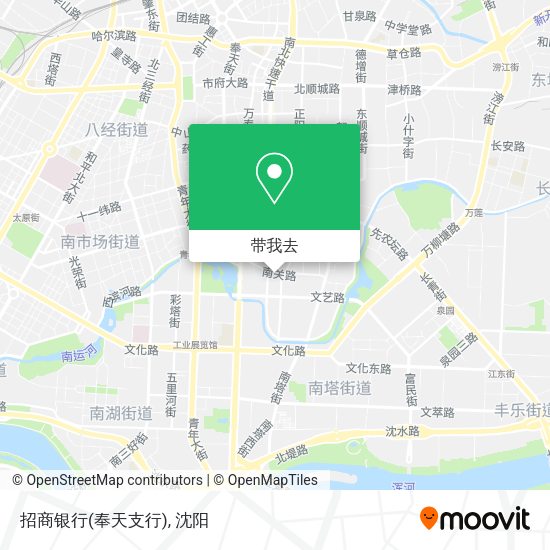 招商银行(奉天支行)地图