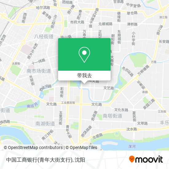 中国工商银行(青年大街支行)地图