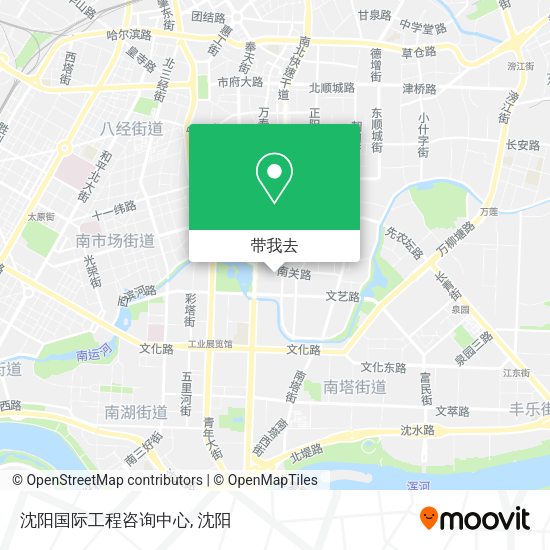沈阳国际工程咨询中心地图